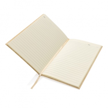 Logotrade promotional products photo of: Kavana wood print A5 notebook