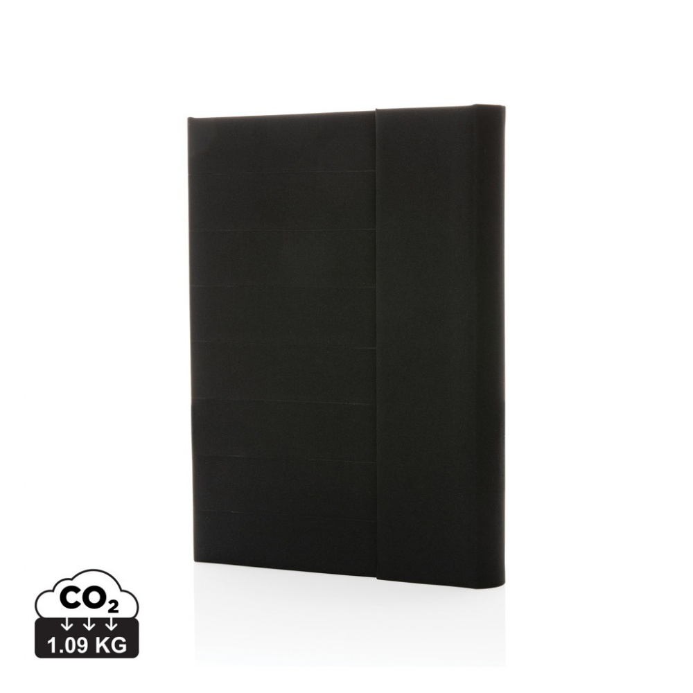 Logo trade business gifts image of: Impact Aware™ A5 notebook with magnetic closure