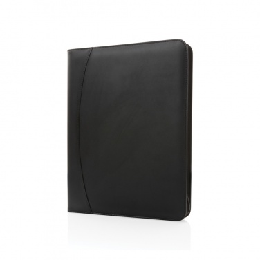 Logo trade advertising products image of: RCS rPU deluxe tech portfolio with zipper