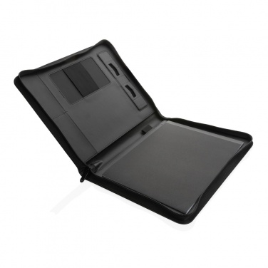 Logotrade promotional giveaway image of: RCS rPU deluxe tech portfolio with zipper