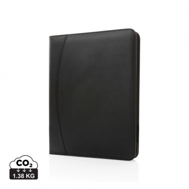 Logo trade corporate gifts image of: RCS rPU deluxe tech portfolio with zipper