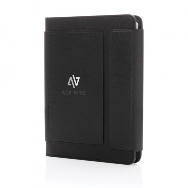 Logotrade promotional giveaway image of: Swiss Peak Heritage RCS rPU A5 stone paper portfolio