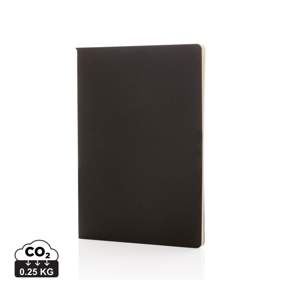 Logo trade business gift photo of: A5 standard softcover notebook