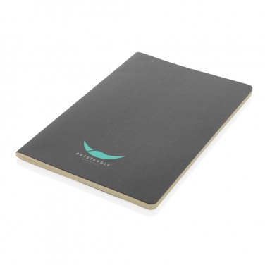 Logo trade promotional giveaways picture of: A5 standard softcover notebook