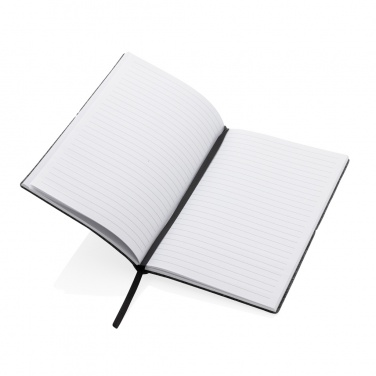 Logo trade advertising products picture of: GRS certified recycled felt A5 softcover notebook