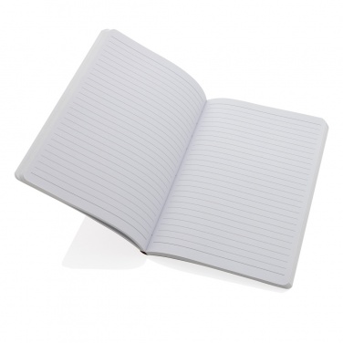 Logotrade promotional products photo of: Salton A5 GRS certified recycled paper notebook