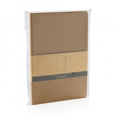 Logotrade business gift image of: Salton A5 GRS certified recycled paper notebook