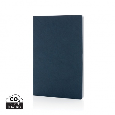 Logo trade promotional item photo of: Salton A5 GRS certified recycled paper notebook