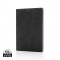 Phrase GRS certified recycled felt A5 notebook, black