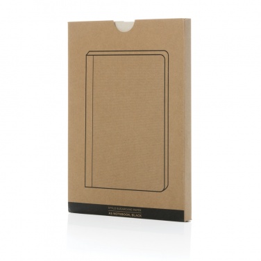 Logo trade promotional item photo of: Stylo Sugarcane paper A5 Notebook