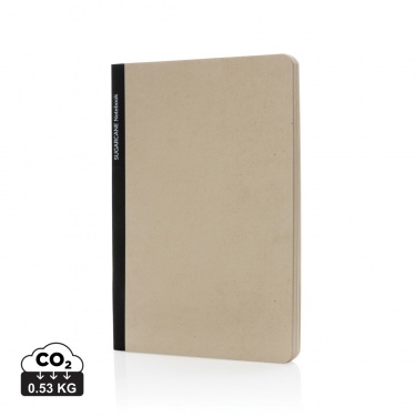 Logotrade advertising product picture of: Stylo Sugarcane paper A5 Notebook