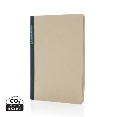 Logo trade advertising product photo of: Stylo Sugarcane paper A5 Notebook