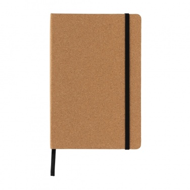 Logotrade promotional merchandise image of: Stoneleaf A5 cork and stonepaper notebook