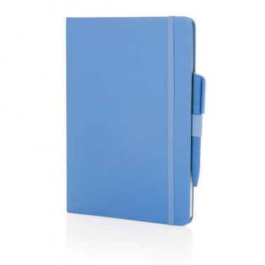 Logo trade advertising products picture of: Sam A5 RCS certified bonded leather classic notebook
