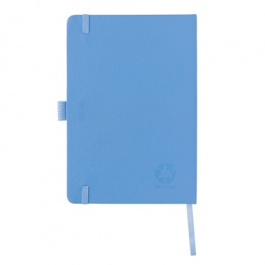 Logo trade advertising products image of: Sam A5 RCS certified bonded leather classic notebook