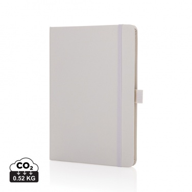 Logo trade business gift photo of: Sam A5 RCS certified bonded leather classic notebook