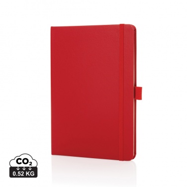Logo trade corporate gifts image of: Sam A5 RCS certified bonded leather classic notebook