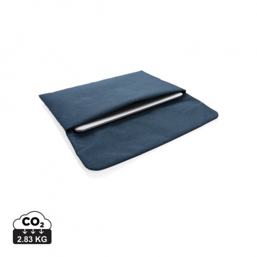 Logo trade promotional giveaway photo of: Magnetic closing 15.6" Laptop sleeve PVC free