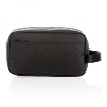 Logo trade corporate gift photo of: Impact AWARE™ RPET toiletry bag