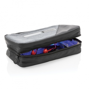 Logo trade advertising product photo of: Portable UV-C steriliser pouch with integrated battery