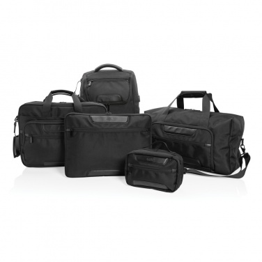 Logo trade business gift photo of: Swiss Peak AWARE™ RPET Voyager toiletry bag