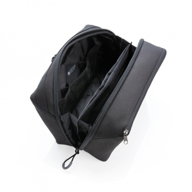 Logo trade promotional item photo of: Swiss Peak AWARE™ toiletry bag PVC free