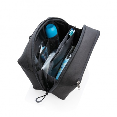 Logo trade promotional products image of: Swiss Peak AWARE™ toiletry bag PVC free
