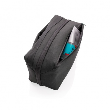 Logo trade promotional merchandise photo of: Swiss Peak AWARE™ toiletry bag PVC free