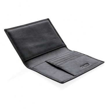 Logo trade promotional gifts picture of: RFID anti-skimming passport holder