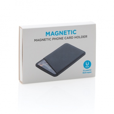 Logotrade business gift image of: Magnetic phone card holder