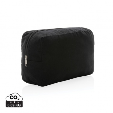 Logotrade promotional giveaway image of: Impact Aware™ 285 gsm rcanvas toiletry bag undyed