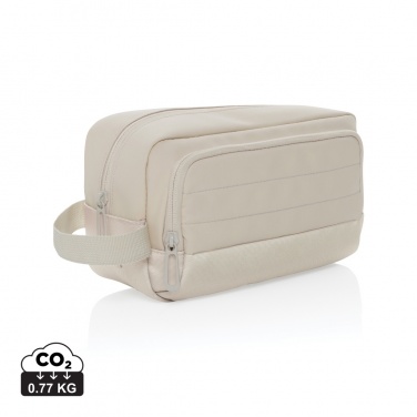 Logo trade promotional merchandise picture of: Armond AWARE™ RPET toiletry bag