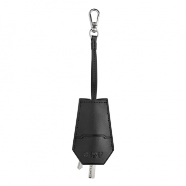 Logotrade promotional product picture of: SP Tula RCS certified recycled PU key holder and pen set
