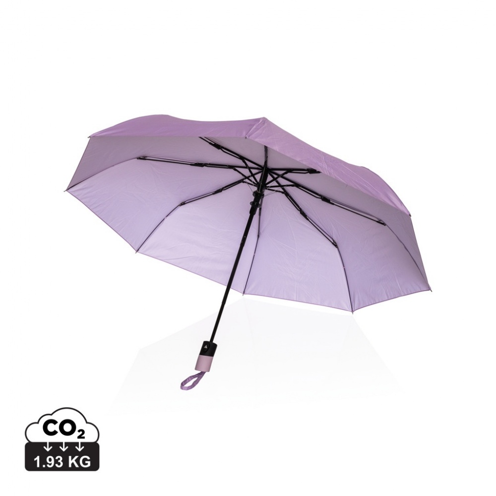 Logotrade promotional giveaway image of: 21" Impact AWARE™ 190T mini auto open umbrella