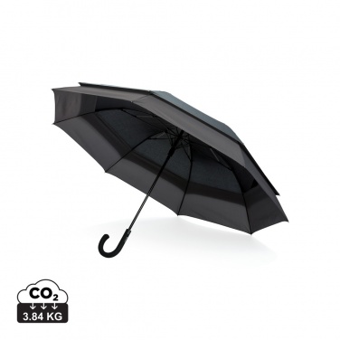 Logotrade promotional merchandise image of: Swiss Peak AWARE™ 23" to 27" expandable umbrella