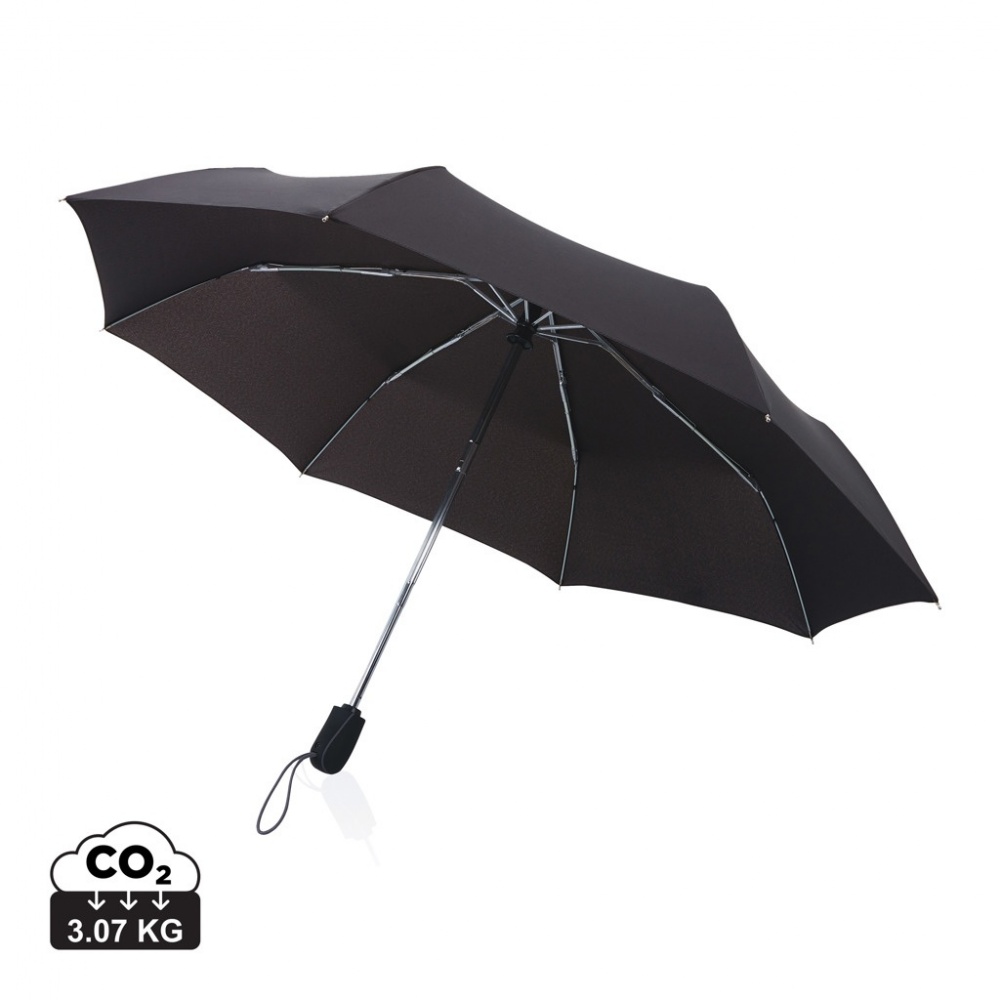 Logo trade promotional giveaway photo of: Swiss Peak AWARE™ Traveller 21” automatic umbrella