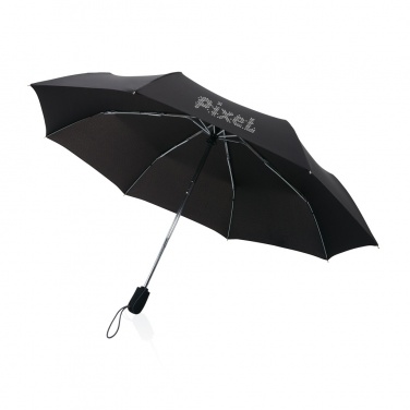 Logo trade business gift photo of: Swiss Peak AWARE™ Traveller 21” automatic umbrella