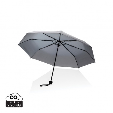 Logo trade corporate gifts image of: 20.5" Impact AWARE™ RPET 190T mini umbrella