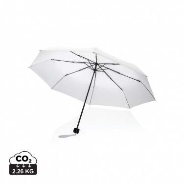 Logo trade promotional merchandise image of: 20.5" Impact AWARE™ RPET 190T mini umbrella