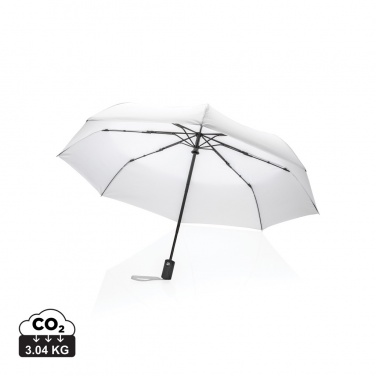 Logotrade promotional product picture of: 21" Impact AWARE™ RPET 190T auto open/close umbrella