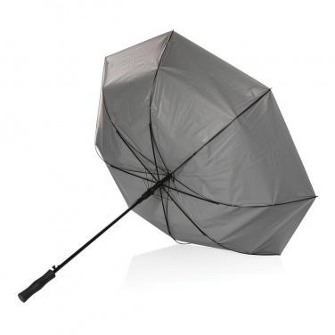 Logo trade corporate gifts image of: 27" Impact AWARE™ RPET 190T dual colour auto open umbrella