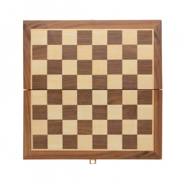 Logo trade advertising product photo of: Luxury wooden foldable chess set