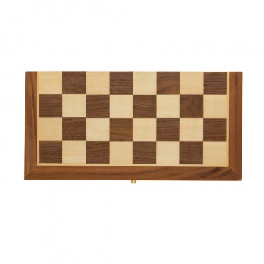 Logo trade advertising product photo of: Luxury wooden foldable chess set