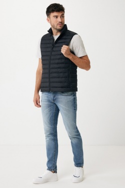 Logotrade promotional giveaway image of: Iqoniq Meru men recycled polyester bodywarmer