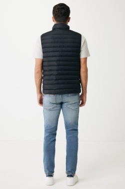 Logo trade promotional merchandise picture of: Iqoniq Meru men recycled polyester bodywarmer