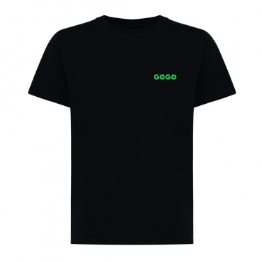 Logo trade corporate gifts image of: Iqoniq Koli kids lightweight recycled cotton t-shirt