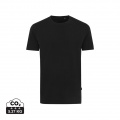 Iqoniq Bryce recycled cotton t-shirt, black