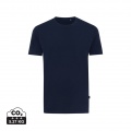 Iqoniq Bryce recycled cotton t-shirt, navy