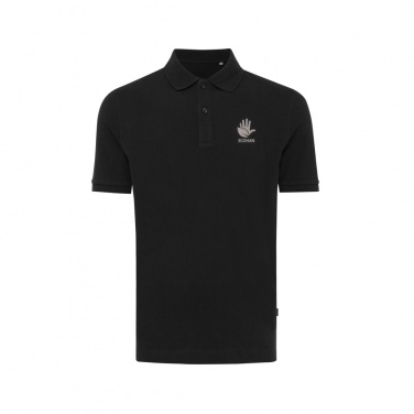 Logotrade promotional giveaway image of: Iqoniq Yosemite recycled cotton pique polo