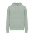 Iqoniq Rila lightweight recycled cotton hoodie, iceberg green